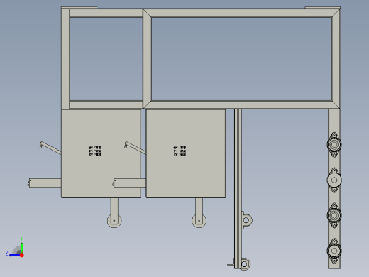 可调式密封条导向组件右视缩略图