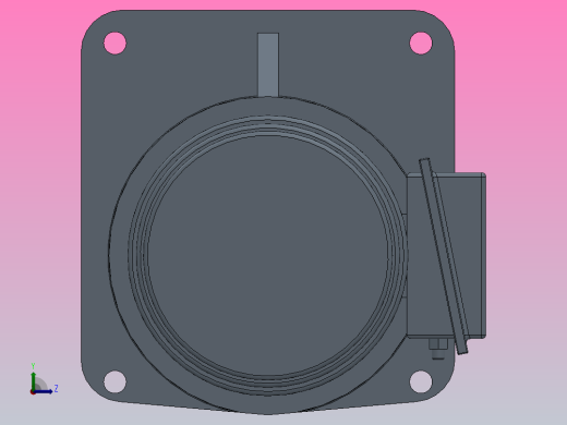 GV22型：立式三相齿轮减速马达[GV-28-100-250~1800-S]左视缩略图