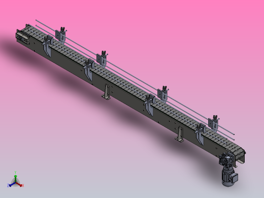 瓶子灌装机正等轴测缩略图