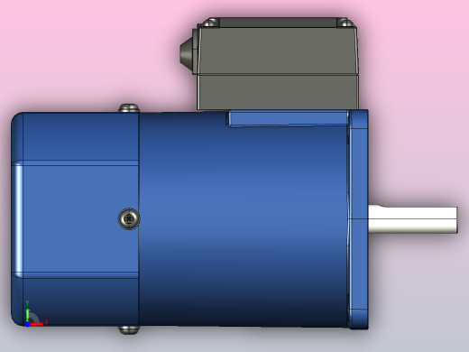 YB电磁制动电机60yb04前视缩略图