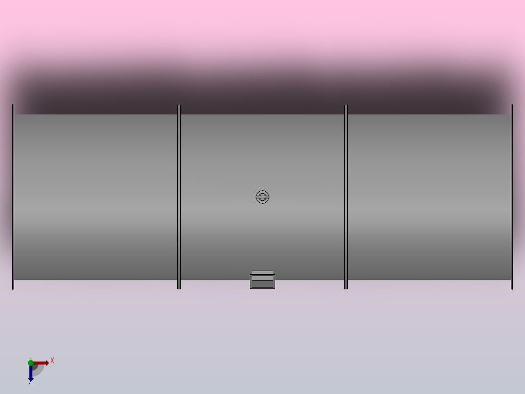 HTF-BX2型 轴流风机[HTF-BX2-7]俯视图