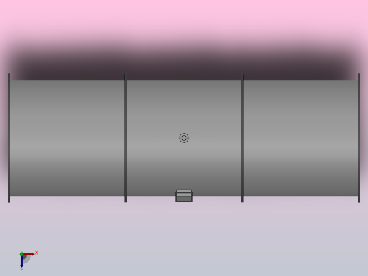 HTF-BX2型 轴流风机[HTF-BX2-7]俯视缩略图