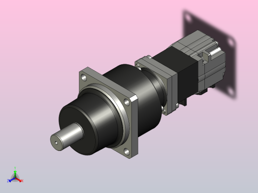 行星齿轮交流伺服电机