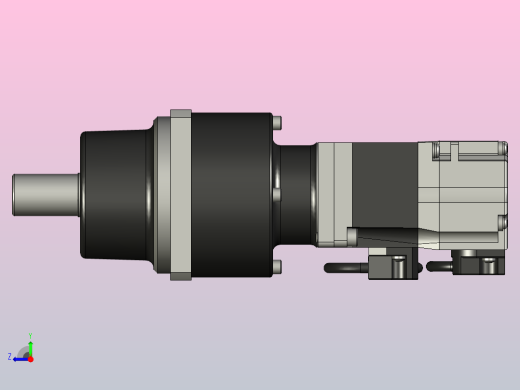 行星齿轮交流伺服电机右视缩略图
