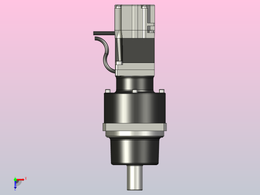 行星齿轮交流伺服电机俯视缩略图
