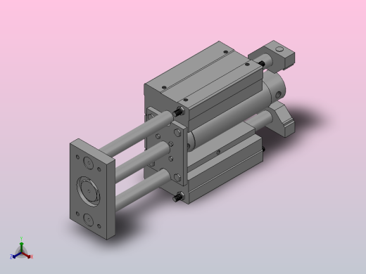 带导轨气缸-基本型HMGG系列[HMCGMB32-100]