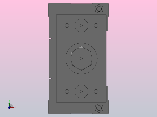 带导轨气缸-基本型HMGG系列[HMCGMB32-100]前视缩略图