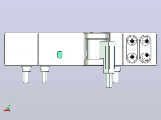 OUVT-X3H过欠压脱扣器三维模型202404后视缩略图