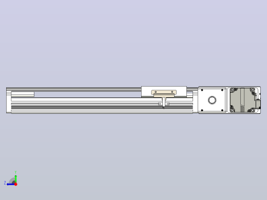 皮带直线轴半封闭可选导轨TPA-HNB-105D-90-L250-MR-C-P20-N3右视缩略图