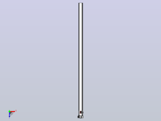 皮带直线轴半封闭可选导轨TPA-HNB-120D-110-L3000-RU-Y-P40-N3俯视缩略图