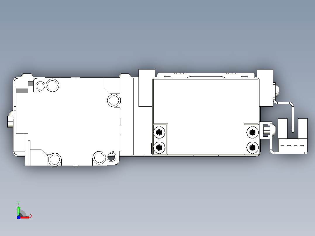 钢基模组TPA-KNR-5002C-300A1-ML-H1S2前视图