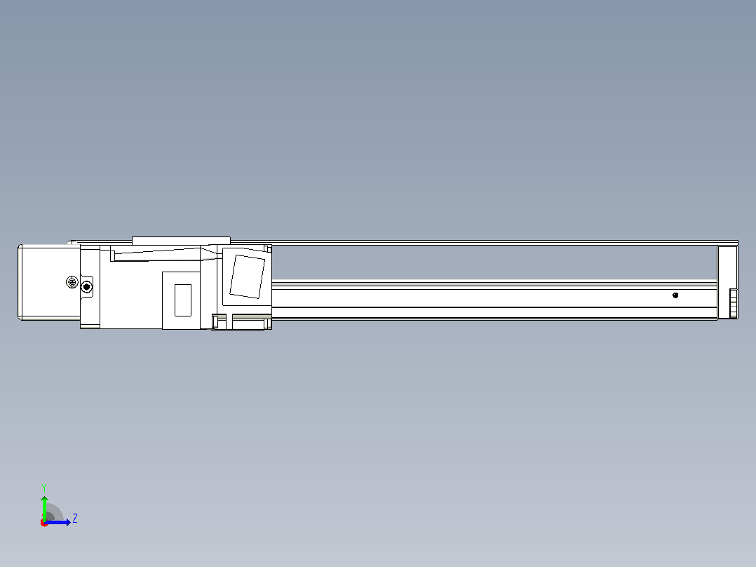 钢基模组TPA-KNR-5002C-300A1-ML-H1S2左视图