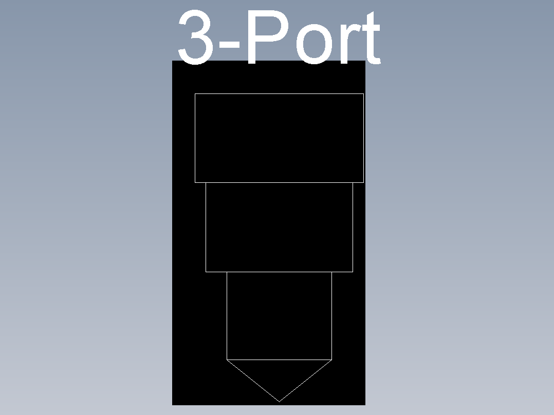 插装阀-3 port plain