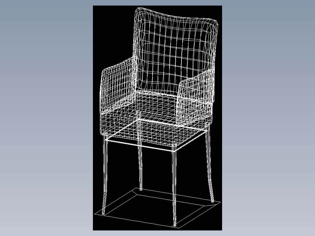 室内家具和灯具等的模型十四-J-CH32