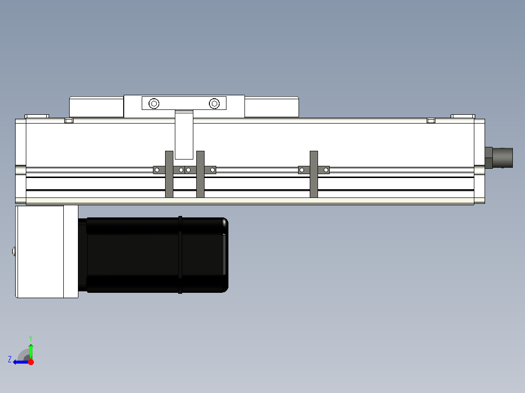 Toyo东佑达直线模组-ECH14-100-BM-400W右视图