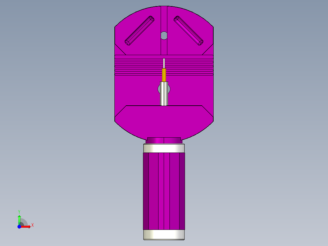 手表调节器、调表器前视图