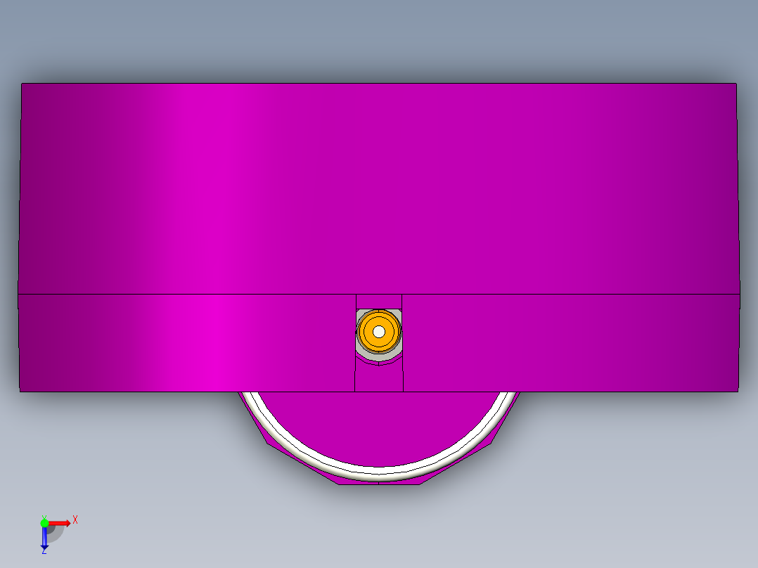 手表调节器、调表器俯视图