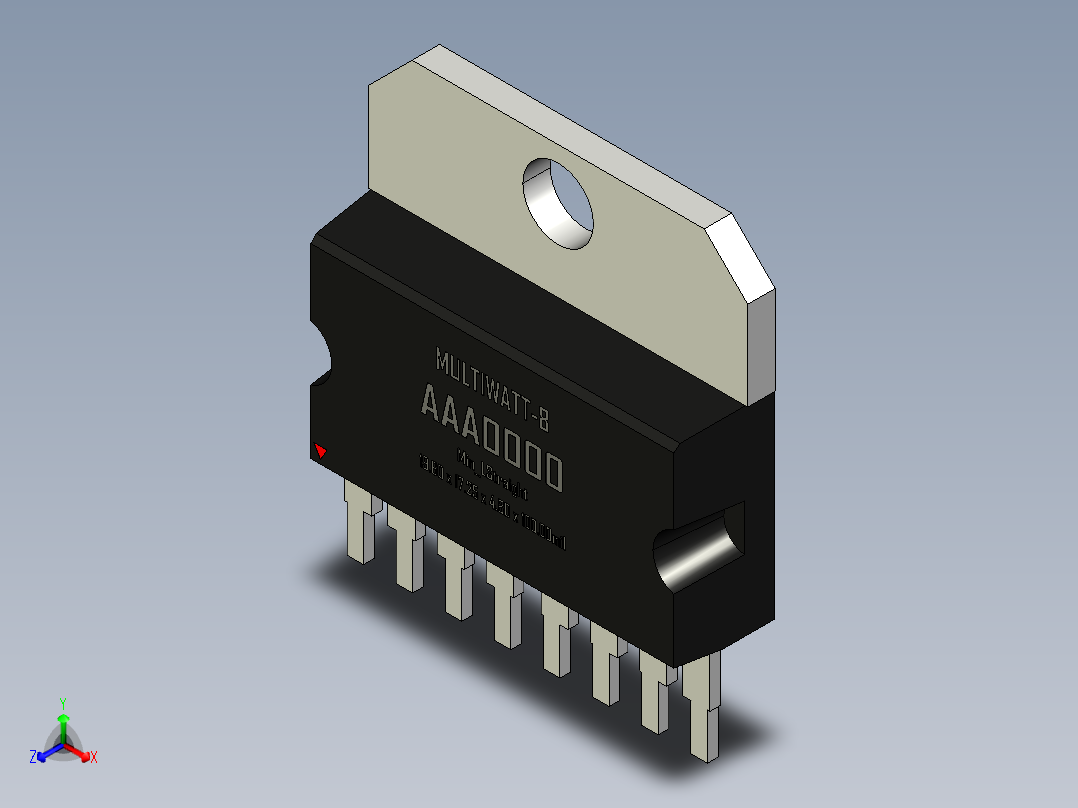 multiwatt-ST 封装-MULTIWATT-8_Min_LStraight_rev1.0.rar主视图