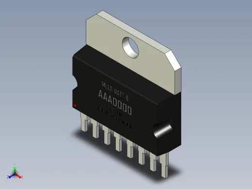 multiwatt-ST 封装-MULTIWATT-8_Min_LStraight_rev1.0.rar