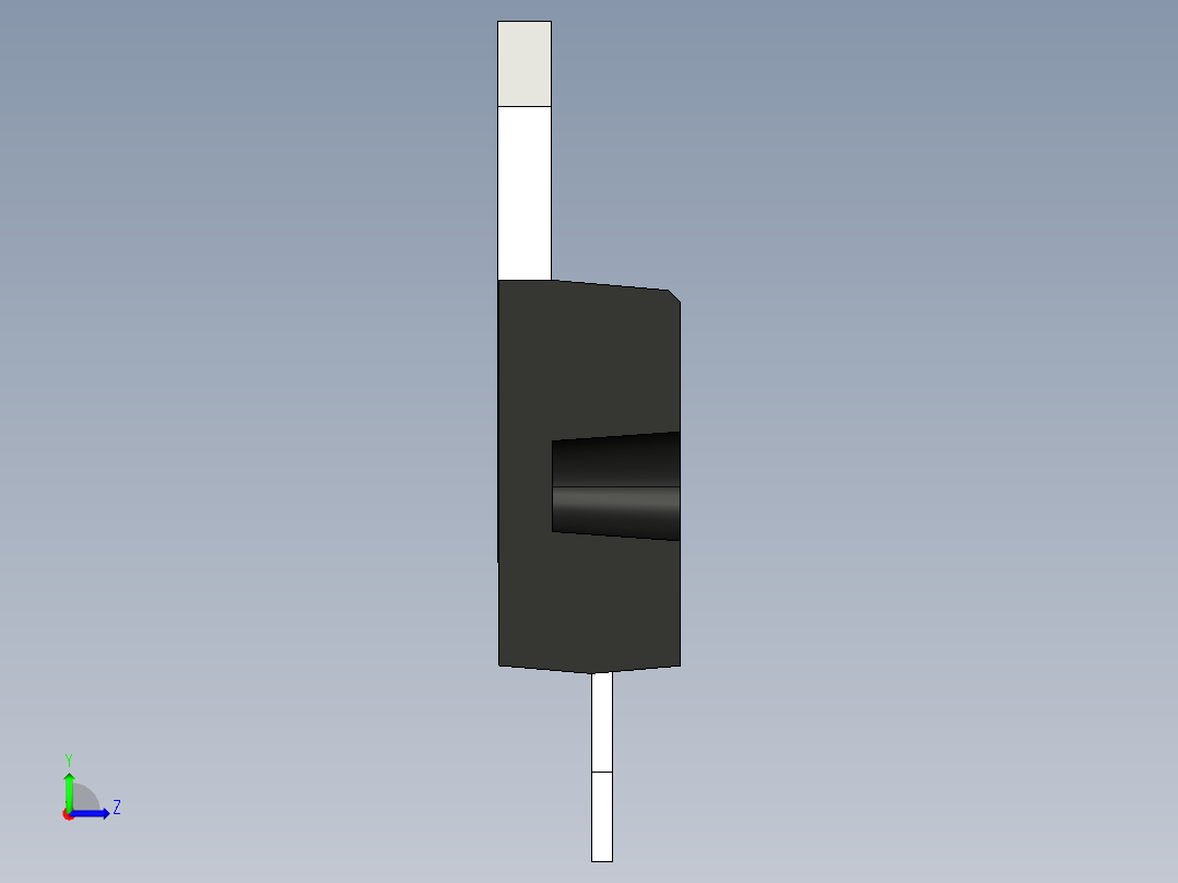 multiwatt-ST 封装-MULTIWATT-8_Min_LStraight_rev1.0.rar左视图