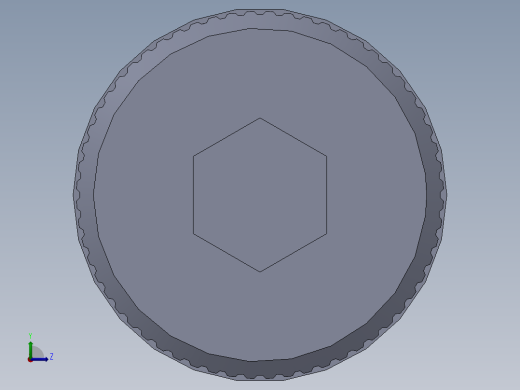 内六角螺螺栓-SB 0.25-20 x 2.SLDPRT左视缩略图