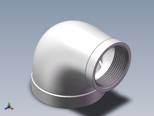 弯头-异径内丝 DN50-DN32