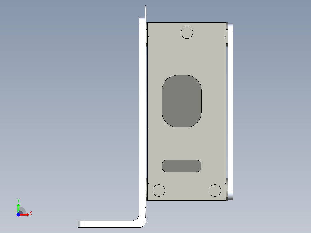 基恩士IL-065_kc图纸模型前视图