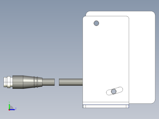 基恩士IL-065_kc图纸模型左视缩略图