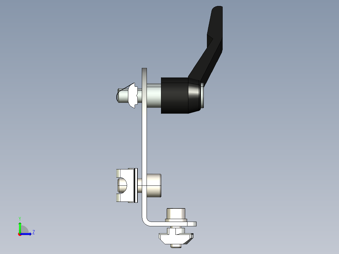 型材-BR 10 SLOT SWIVEL FASTENING KJN538276左视图