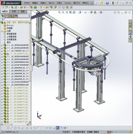 挂蜡、浸漆、镀层环形循环线缩略图