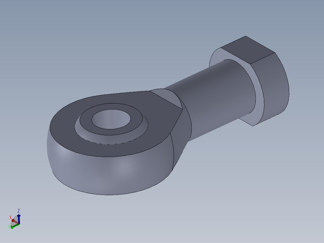 鱼眼轴承活结螺栓