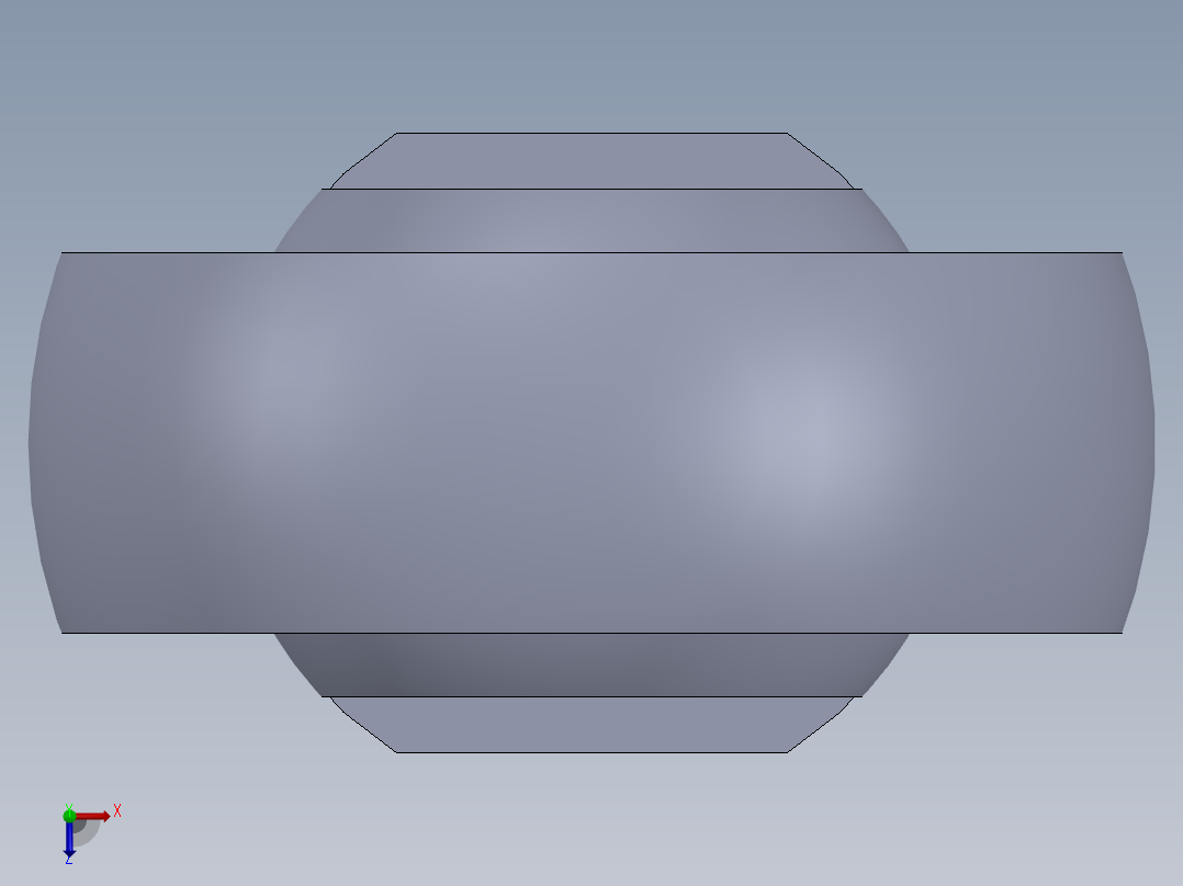 鱼眼轴承活结螺栓俯视图