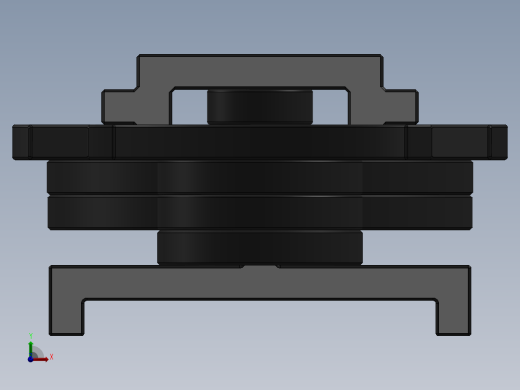 激光下料拼图棘轮间歇机构AutoCAD, Autodesk 3ds Max, Parasolid, SOLIDWORKS 2016, STEP _ IGES前视缩略图