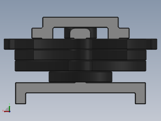 激光下料拼图棘轮间歇机构AutoCAD, Autodesk 3ds Max, Parasolid, SOLIDWORKS 2016, STEP _ IGES后视缩略图