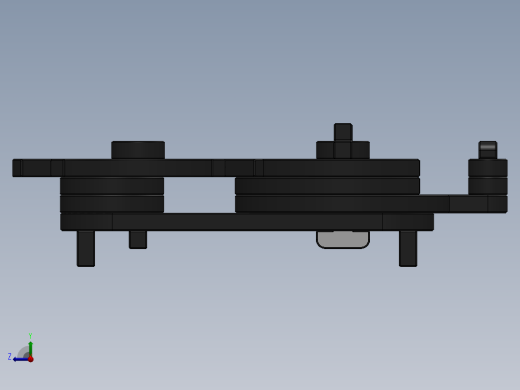 激光下料拼图棘轮间歇机构AutoCAD, Autodesk 3ds Max, Parasolid, SOLIDWORKS 2016, STEP _ IGES右视缩略图
