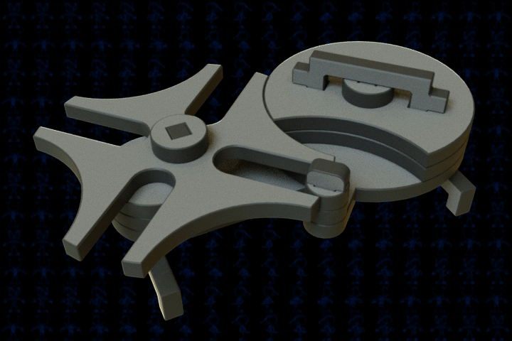 激光下料拼图棘轮间歇机构AutoCAD, Autodesk 3ds Max, Parasolid, SOLIDWORKS 2016, STEP _ IGES