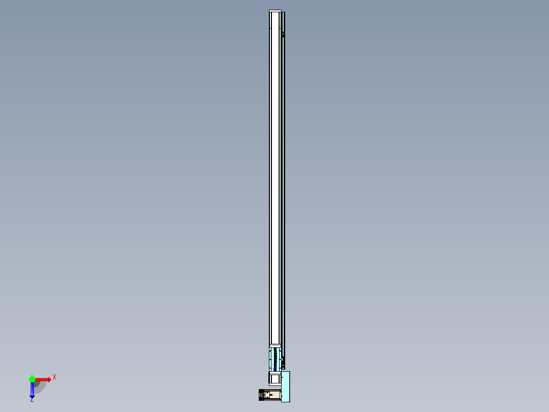 欧规系列-LB6A-L65-S1700-BL-ZP40-C3俯视图