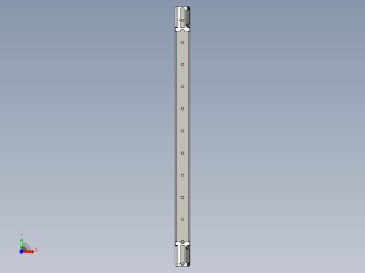 基恩士SL-V12L_T_kc图纸模型前视缩略图
