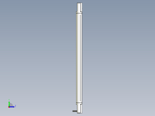 基恩士SL-V12L_T_kc图纸模型左视缩略图