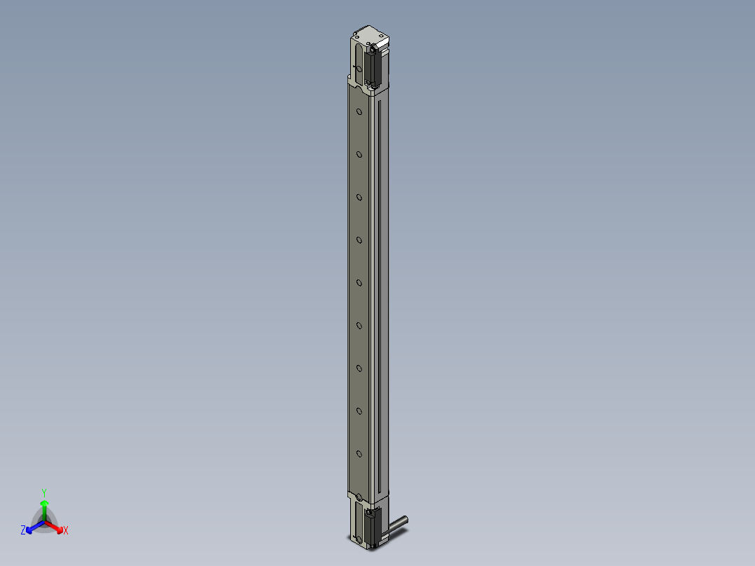 基恩士SL-V12L_T_kc图纸模型正等轴测图