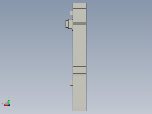 基恩士FS-V20R_kc图纸模型后视缩略图