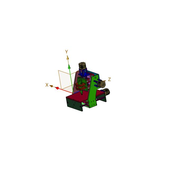 科普用金属微型钻床