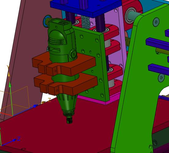科普用金属微型钻床