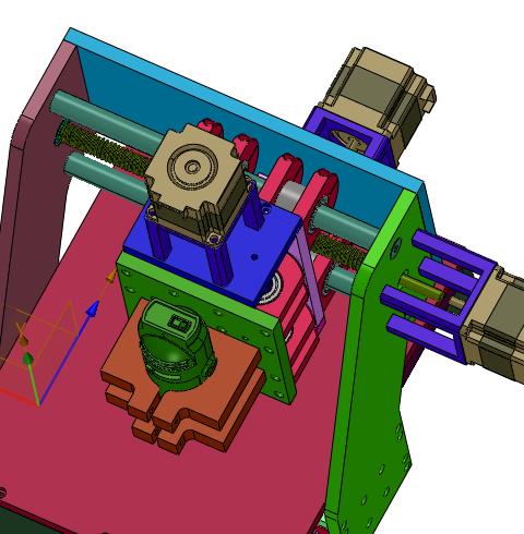 科普用金属微型钻床