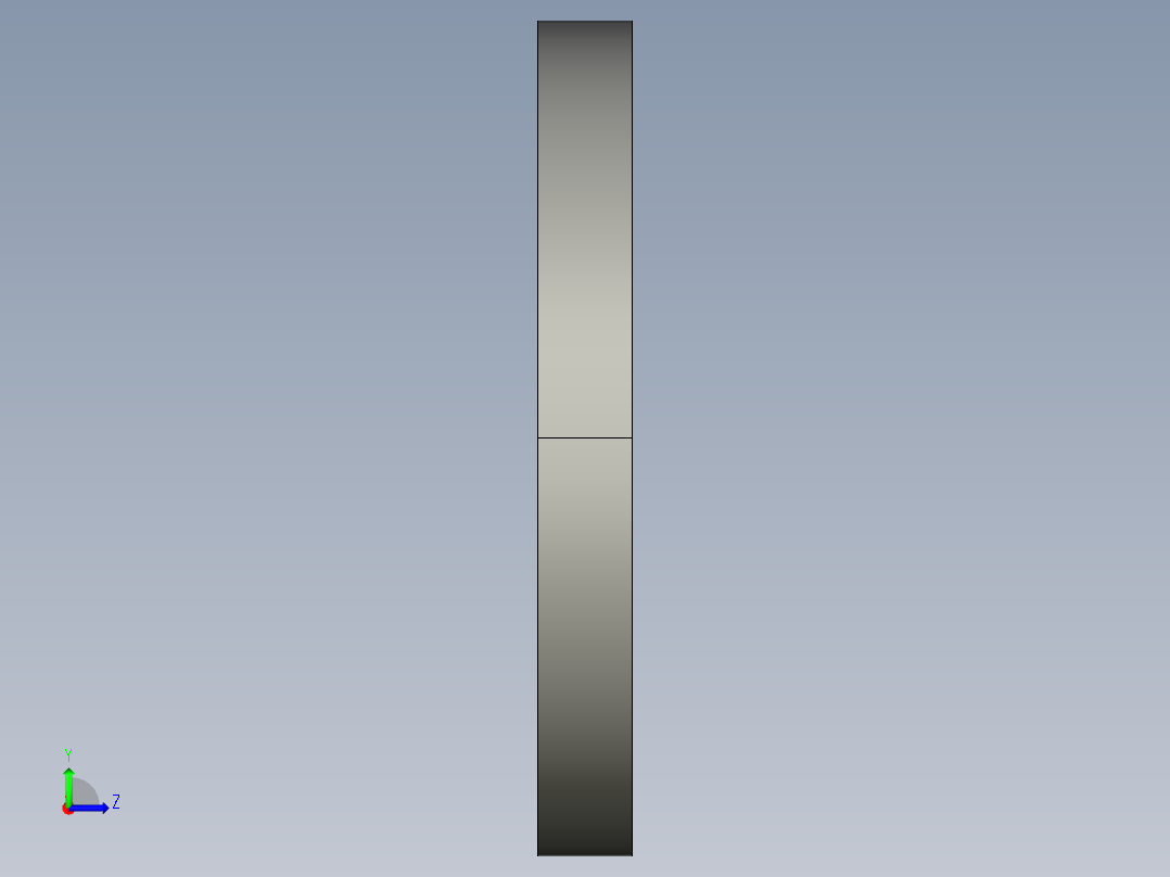 M8 screw size FLAT WASHER.STEP左视图