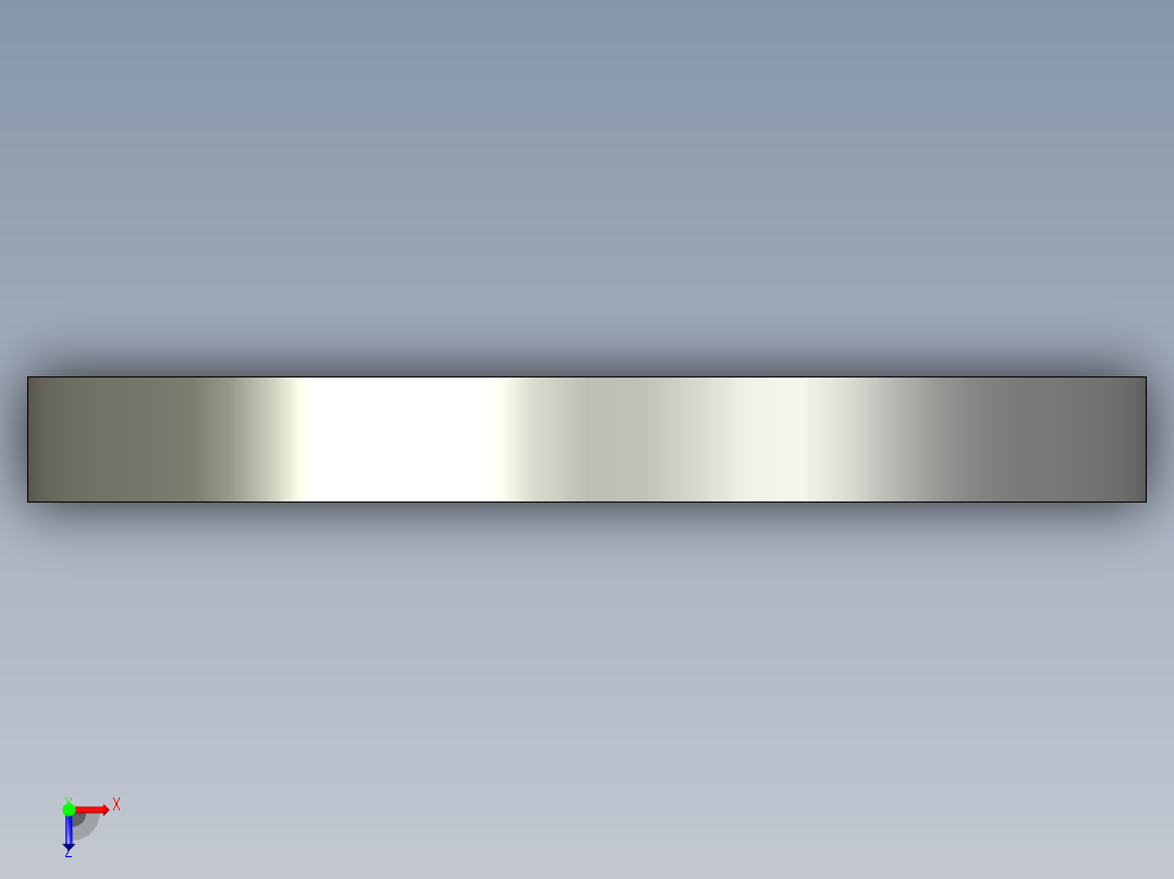 M8 screw size FLAT WASHER.STEP俯视图