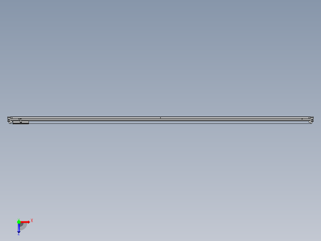 威洛博VL系列3d模型模组VL14S2Y-S3200俯视图