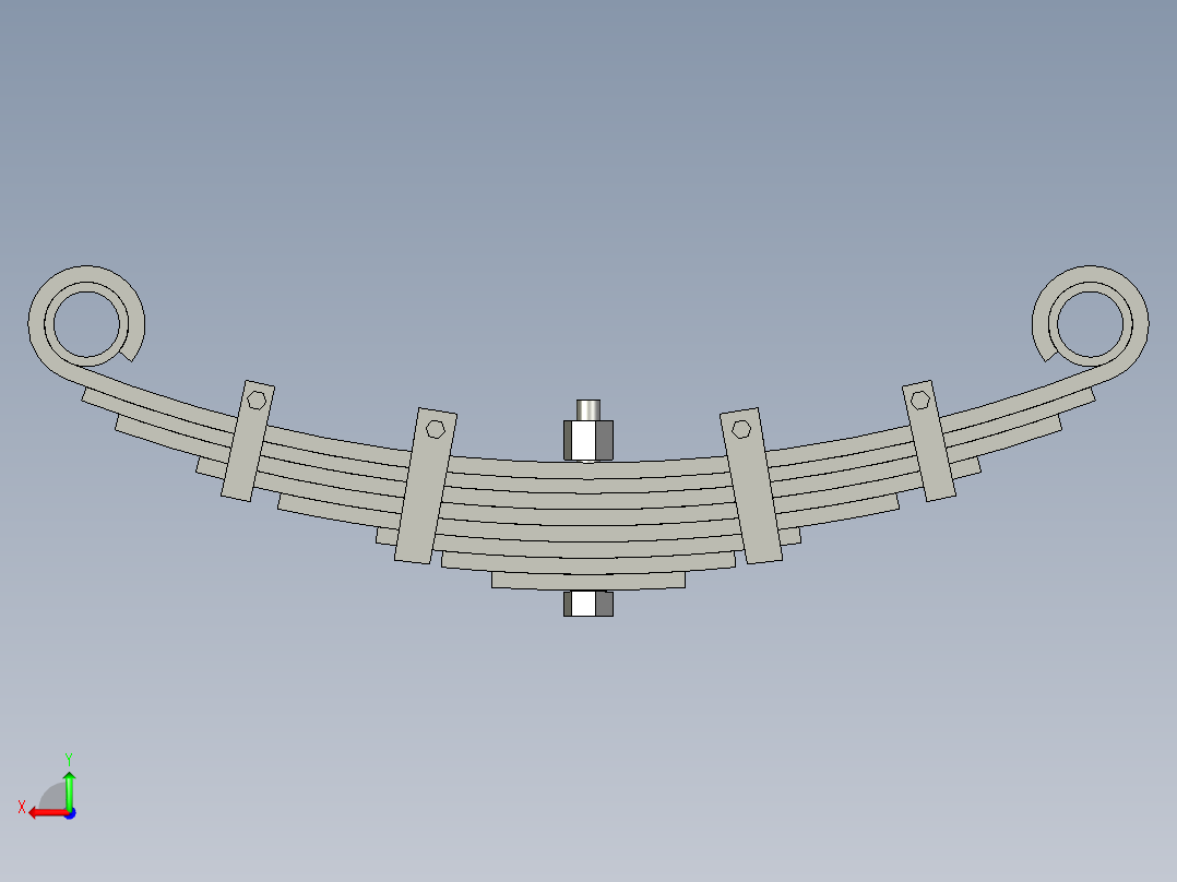2024.1.5钢板弹簧后视图