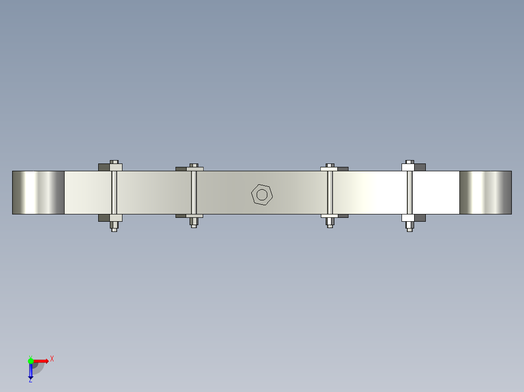 2024.1.5钢板弹簧俯视图