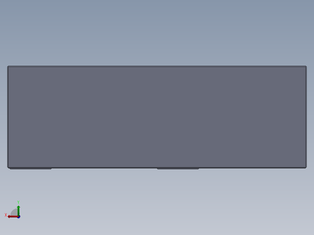 直线模组LHA22-1-可变-L设计图纸后视图
